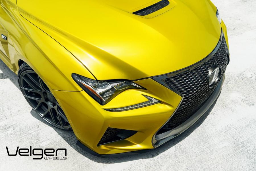  Lexus RC F on Velgen Wheels 2015 года  (фото 16 из 16)